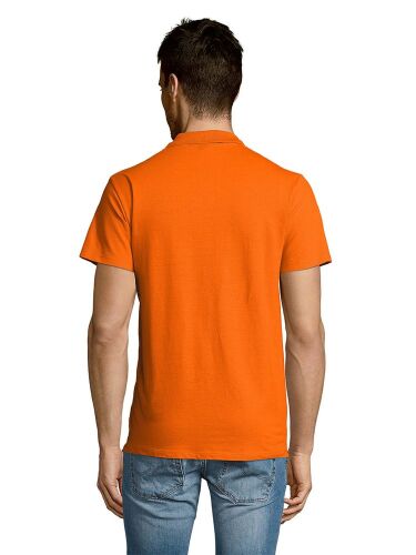 Рубашка поло мужская Summer 170 оранжевая, размер XS 6