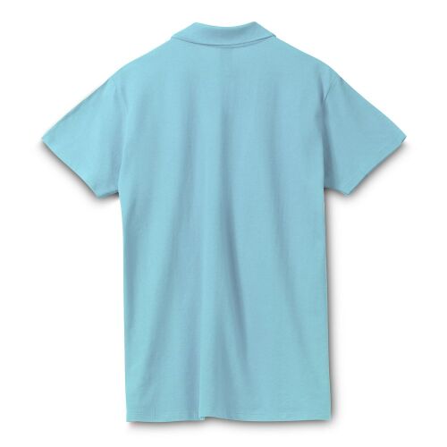 Рубашка поло мужская Spring 210 бирюзовая, размер XXL 2