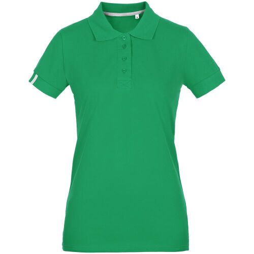 Рубашка поло женская Virma Premium Lady, зеленая, размер M 1