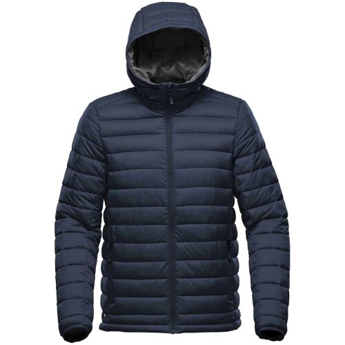 Куртка компактная мужская Stavanger темно-синяя с серым, размер  17