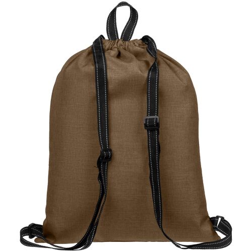 Рюкзак-мешок Melango, коричневый 2