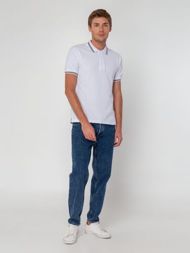 Рубашка поло Virma Stripes, белая, размер XL 7