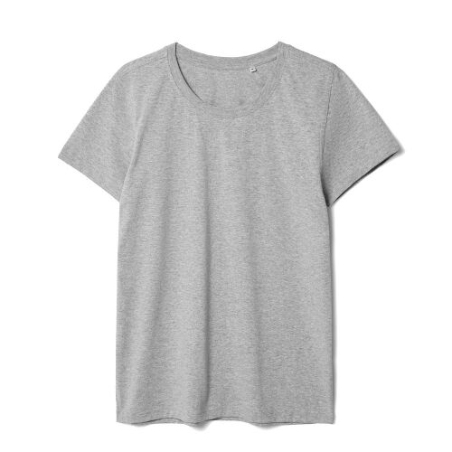Футболка женская T-bolka Stretch Lady, серый меланж, размер XL 8