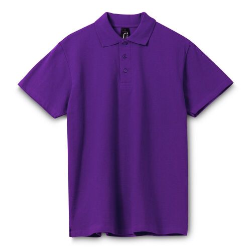 Рубашка поло мужская Spring 210 темно-фиолетовая, размер XL 1