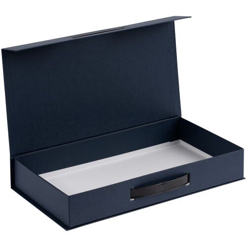 Коробка с ручкой Platt, синяя 4