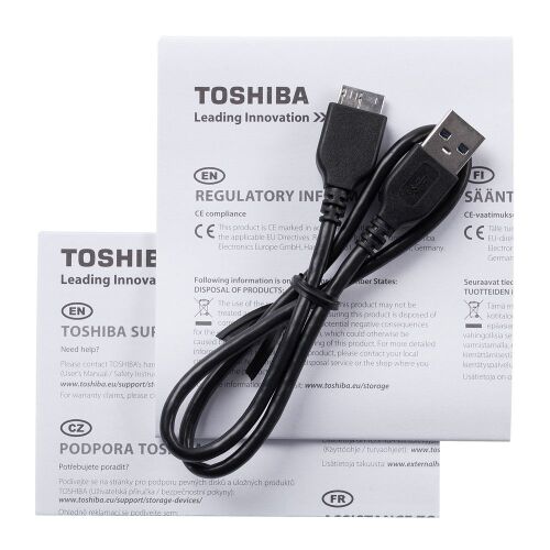 Внешний диск Toshiba Canvio, USB 3.0, 1Тб, черный 4