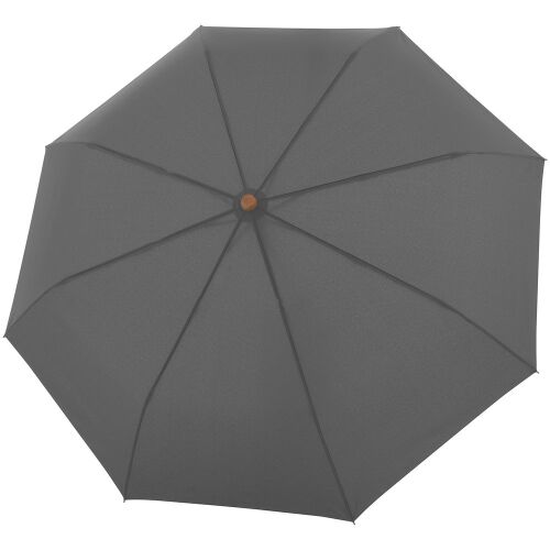 Зонт складной Nature Magic, серый 1