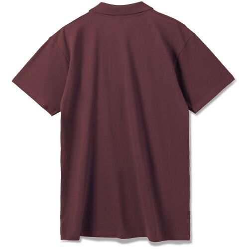 Рубашка поло мужская Summer 170 бордовая, размер S 2