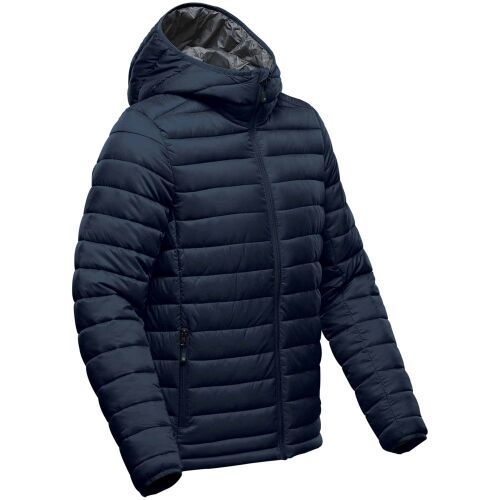 Куртка компактная мужская Stavanger темно-синяя с серым, размер  18