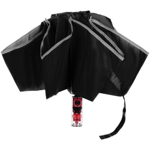 Зонт наоборот складной Futurum, черный 5