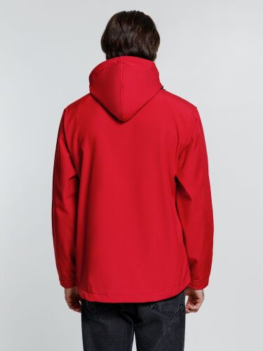 Куртка софтшелл мужская Zagreb, красная, размер S 3