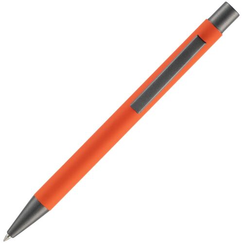 Ручка шариковая Atento Soft Touch, оранжевая 3