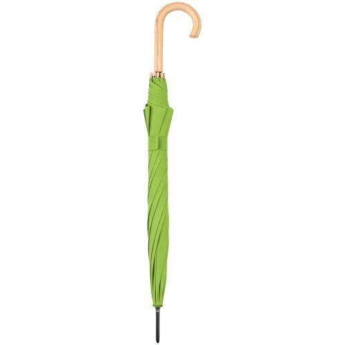 Зонт-трость OkoBrella, зеленое яблоко 3