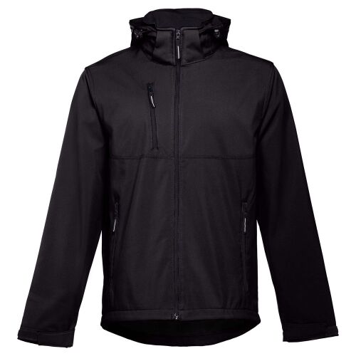 Куртка софтшелл мужская Zagreb, черная, размер XL 8