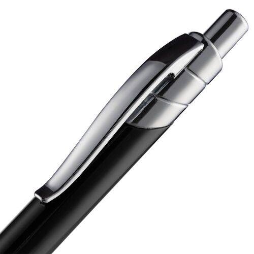 Ручка шариковая Undertone Metallic, черная 5