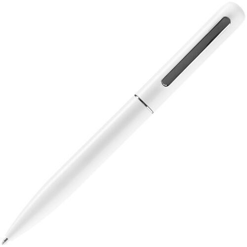 Ручка шариковая Scribo, матовая белая 2