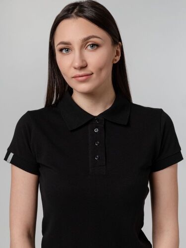 Рубашка поло женская Virma Premium Lady, черная, размер XL 7