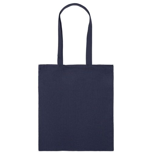 Холщовая сумка Basic 105, темно-синяя 3