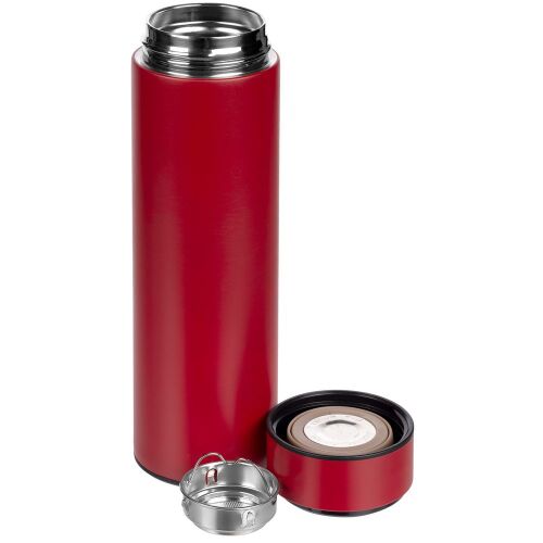 Смарт-бутылка с заменяемой батарейкой Long Therm, красная 9