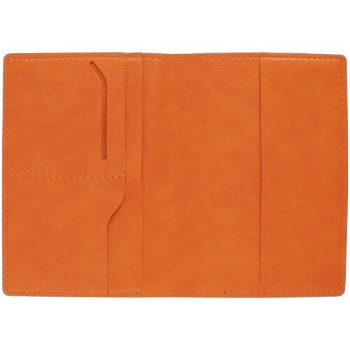 Обложка для паспорта Petrus, оранжевая 2