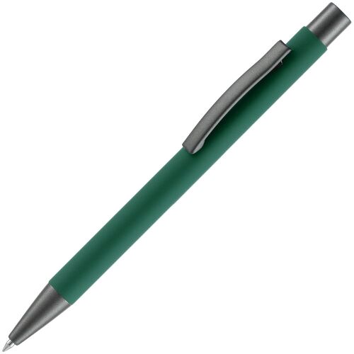 Ручка шариковая Atento Soft Touch, зеленая 1