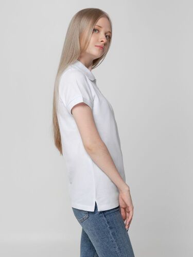 Рубашка поло женская Virma lady, белая, размер XXL 5