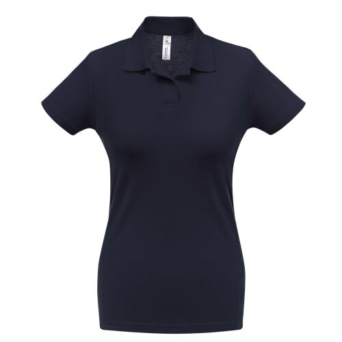 Рубашка поло женская ID.001 темно-синяя, размер S 1