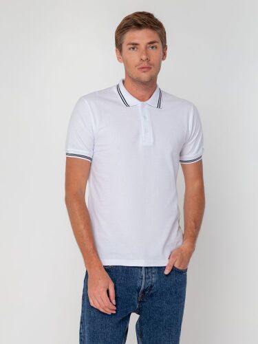 Рубашка поло Virma Stripes, белая, размер XL 4