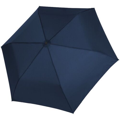 Зонт складной Zero Large, темно-синий 1
