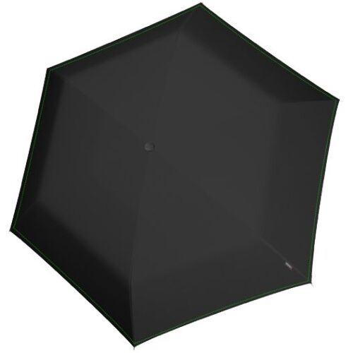 Зонт складной US.050, черный с неоновой петлей 2