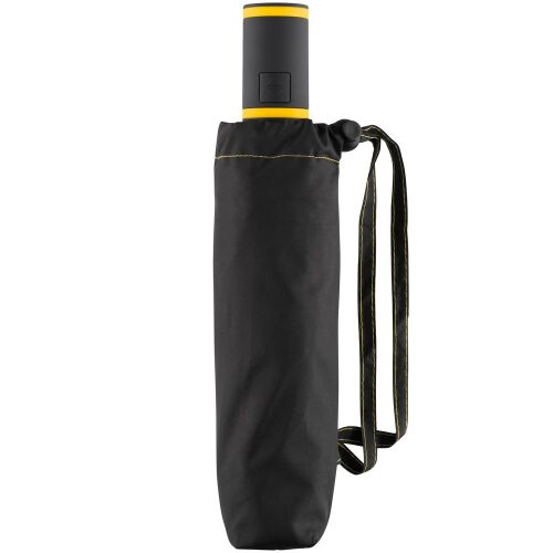 Зонт складной AOC Mini с цветными спицами, желтый 2
