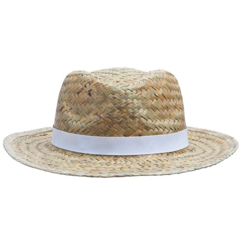 Шляпа Daydream, бежевая с белой лентой 2