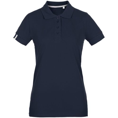 Рубашка поло женская Virma Premium Lady, темно-синяя, размер 3XL 1