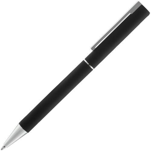 Ручка шариковая Blade Soft Touch, черная 3