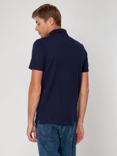 Рубашка поло мужская Virma light, темно-синяя (navy), размер S 5