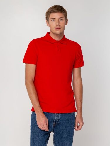 Рубашка поло мужская Virma light, красная, размер L 4