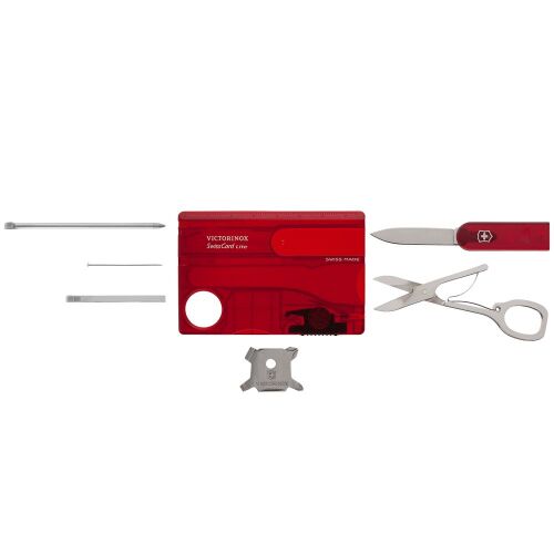 Набор инструментов SwissCard Lite, красный 4