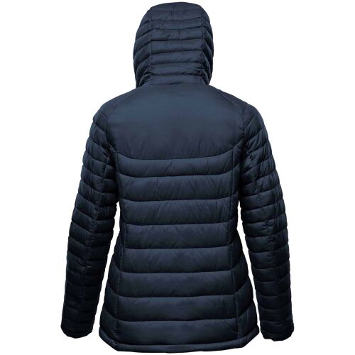 Куртка компактная женская Stavanger темно-синяя с серым, размер  9