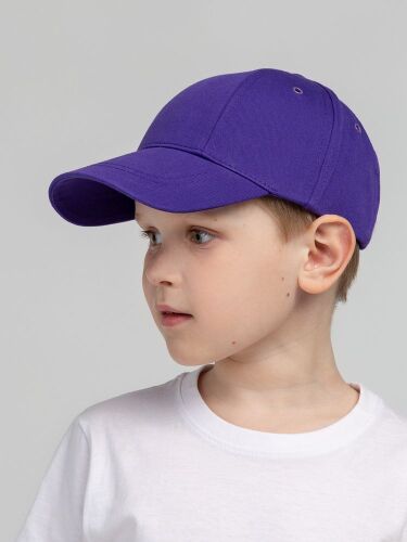 Бейсболка детская Capture Kids, фиолетовая 5