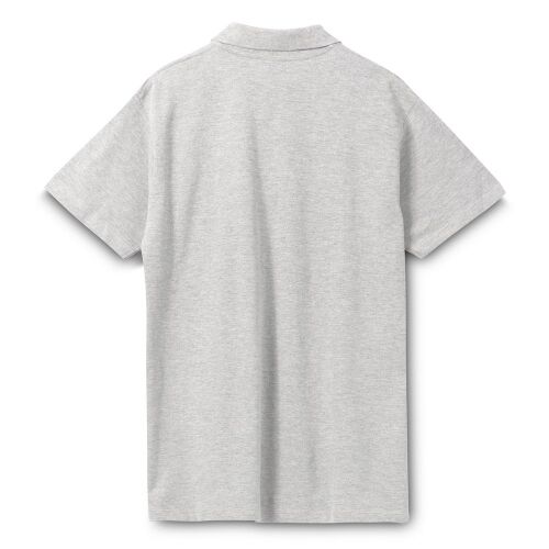Рубашка поло мужская Spring 210 светло-серый меланж, размер L 2