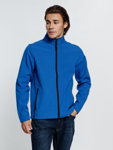 Куртка софтшелл мужская Race Men ярко-синяя (royal), размер 3XL 4