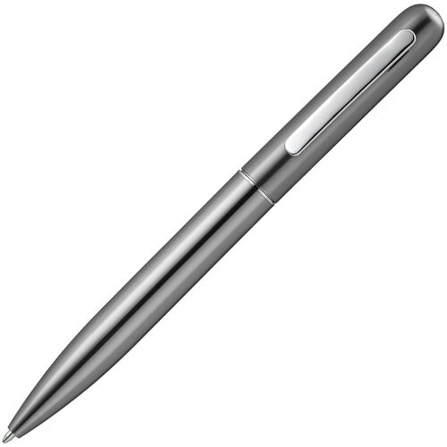 Ручка шариковая Scribo, серо-стальная 3