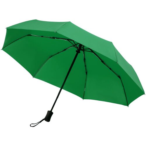 Зонт складной Monsoon, ярко-зеленый 2