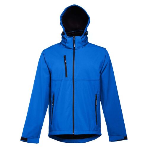 Куртка софтшелл мужская Zagreb, ярко-синяя, размер XL 9