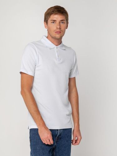 Рубашка поло мужская Virma light, белая, размер XL 4