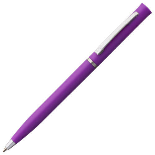 Ручка шариковая Euro Chrome,фиолетовая 1