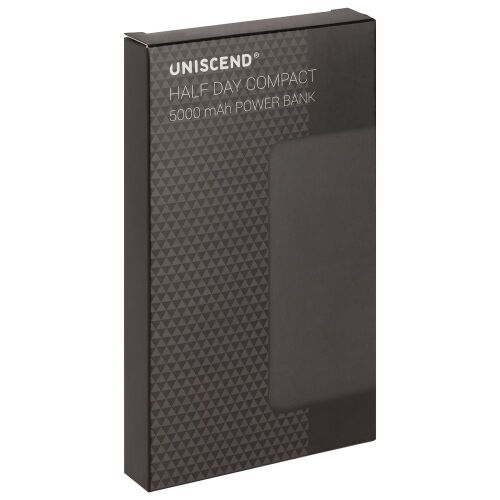 Внешний аккумулятор Uniscend Half Day Compact 5000 мAч, черный 6