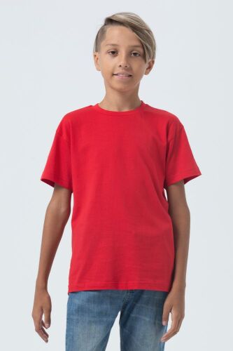 Футболка детская Regent Fit Kids, красная, на рост 96-104 см (4  4