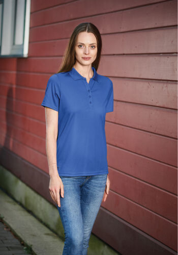 Рубашка поло женская Eclipse H2X-Dry темно-синяя, размер XS 5