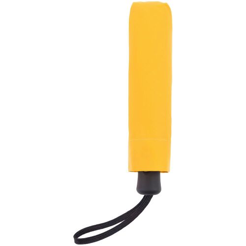 Зонт складной Manifest Color со светоотражающим куполом, желтый 4